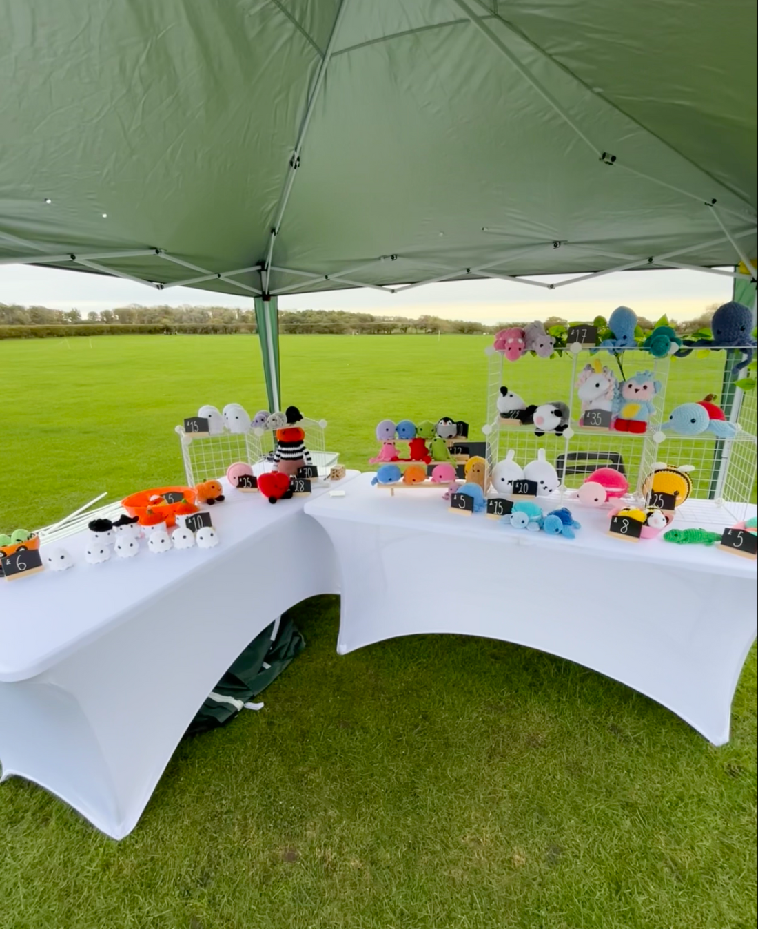 a reflection on our first market stall, the night before our biggest market yet