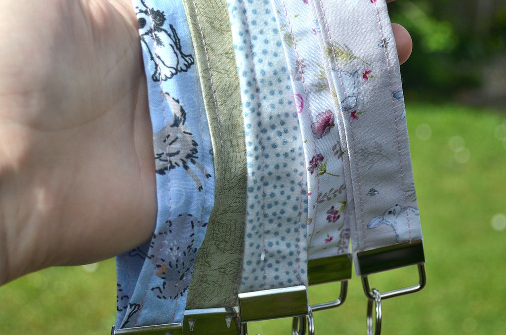 Floral Handmade Wristlet