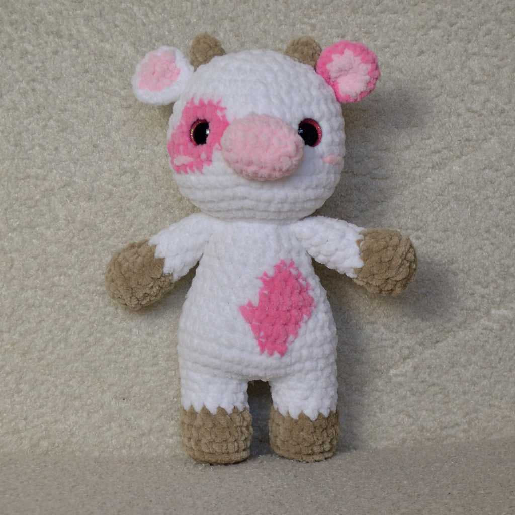 Standing Strawberry Cow