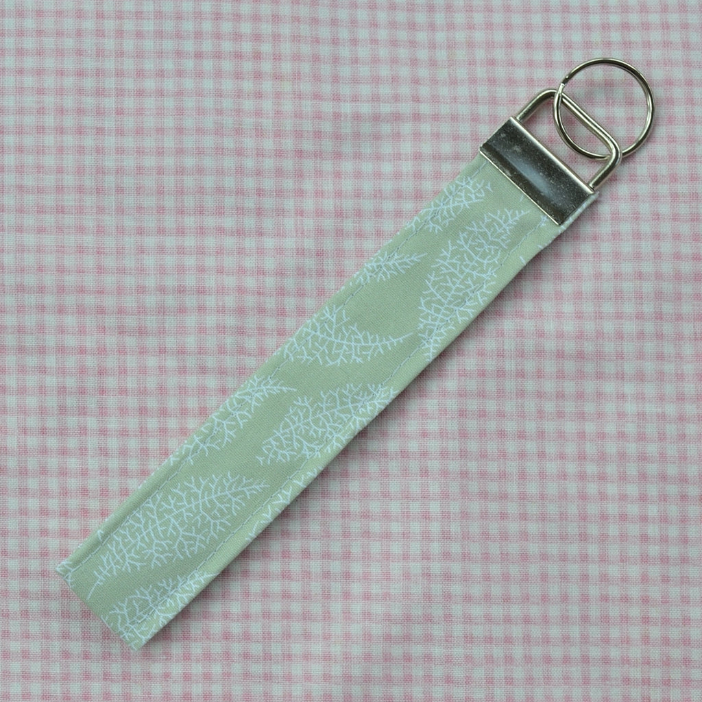 Light Green Handmade Wristlet