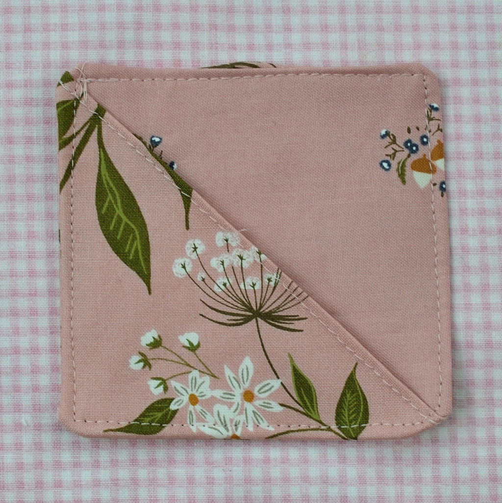 Mystery Fabric Corner Bookmark - Floral Collection
