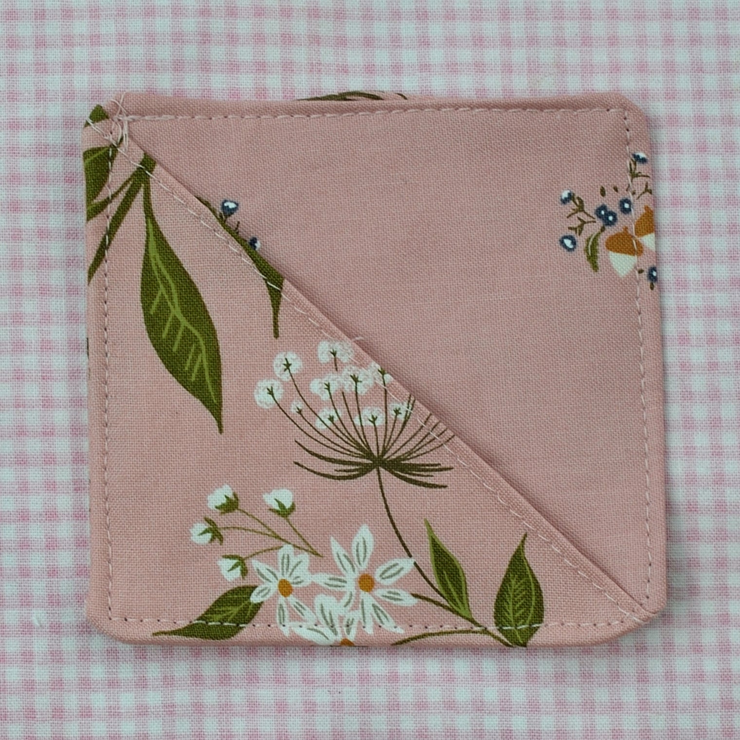 Mystery Fabric Corner Bookmark - Floral Collection