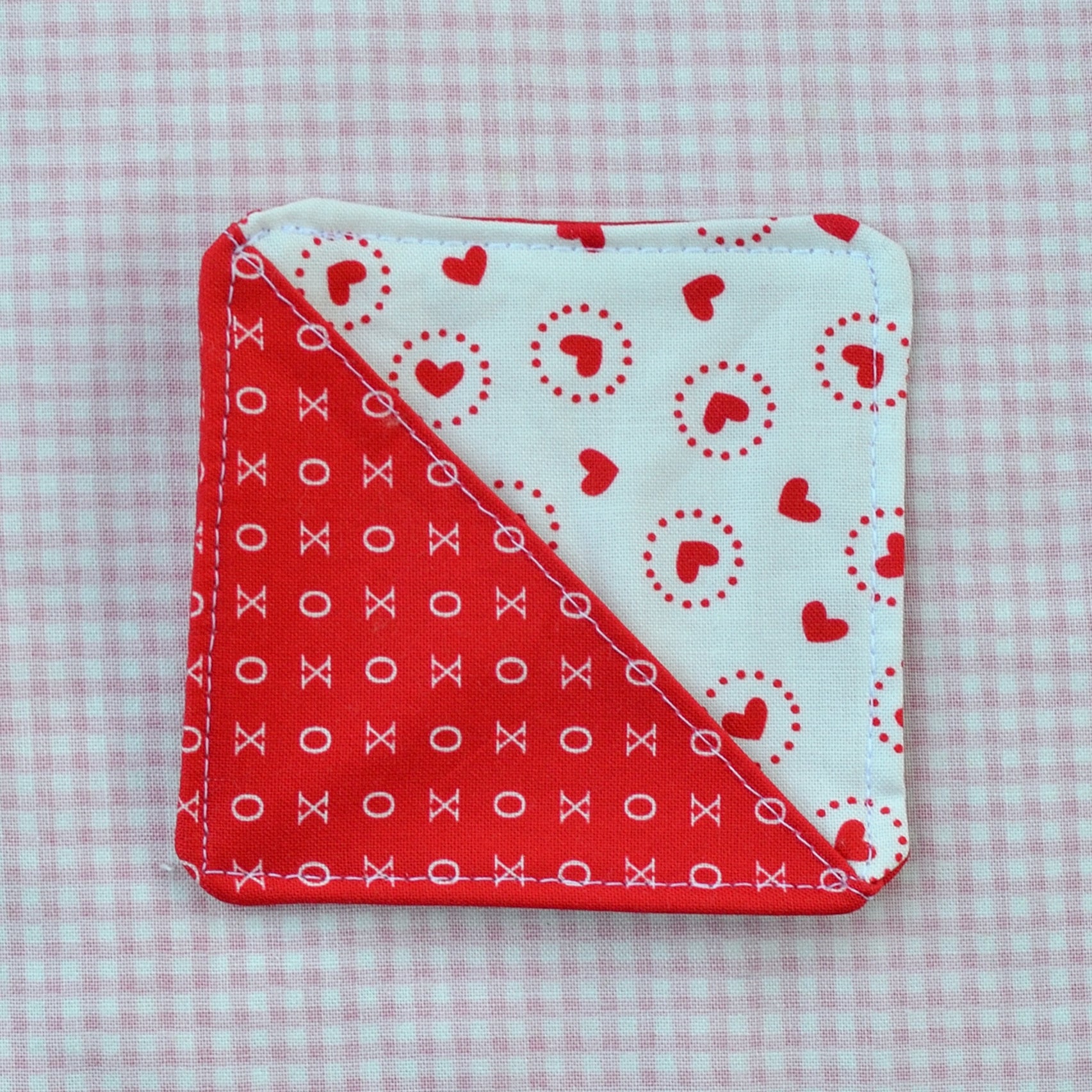 Mystery Fabric Corner Bookmark - Love Collection
