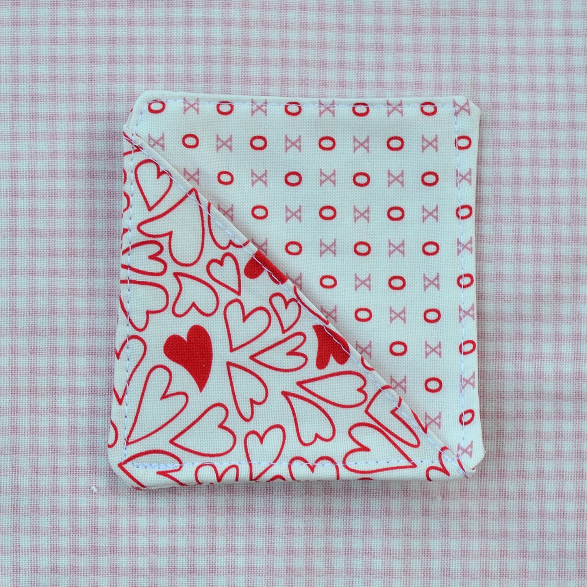 Mystery Fabric Corner Bookmark - Love Collection