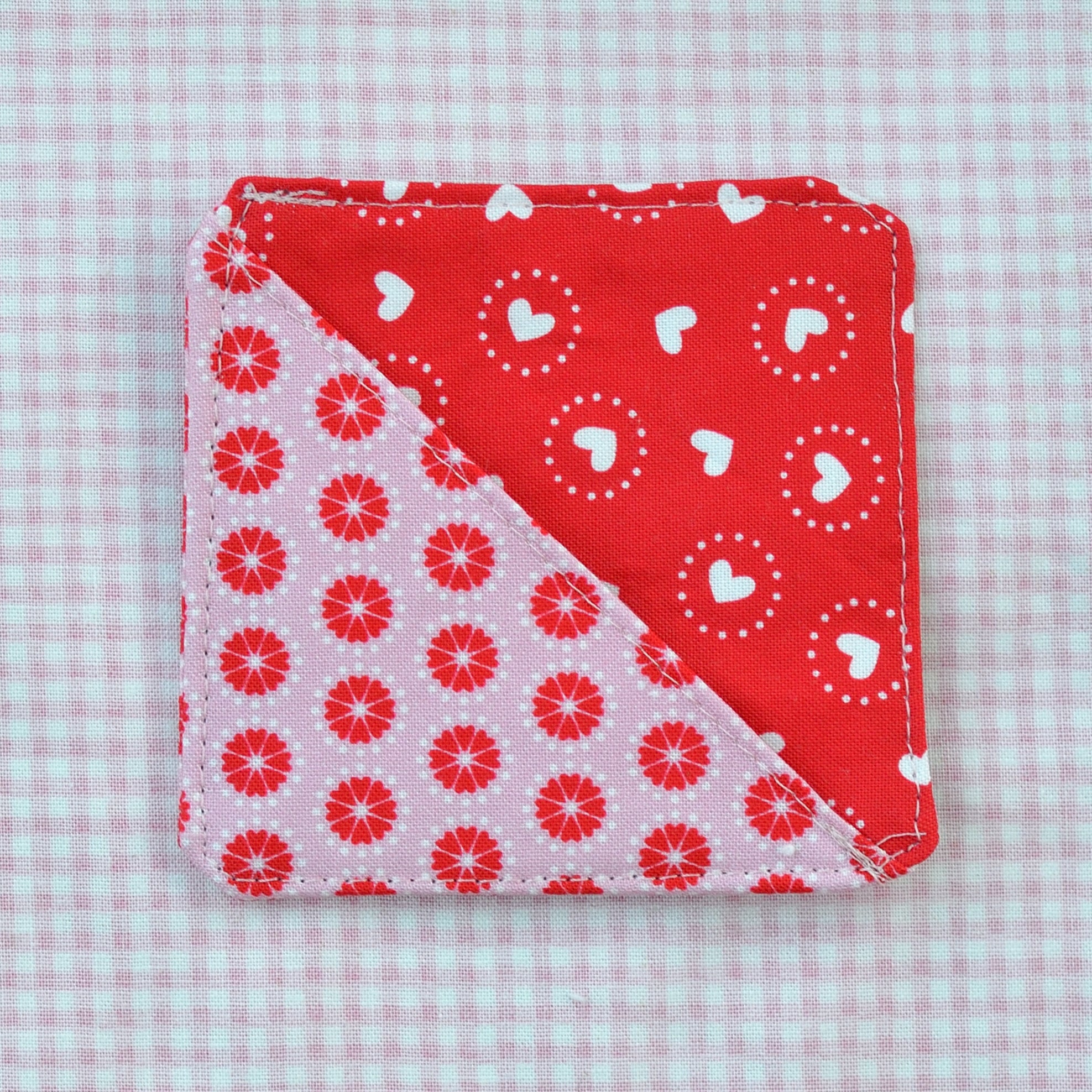 Mystery Fabric Corner Bookmark - Love Collection