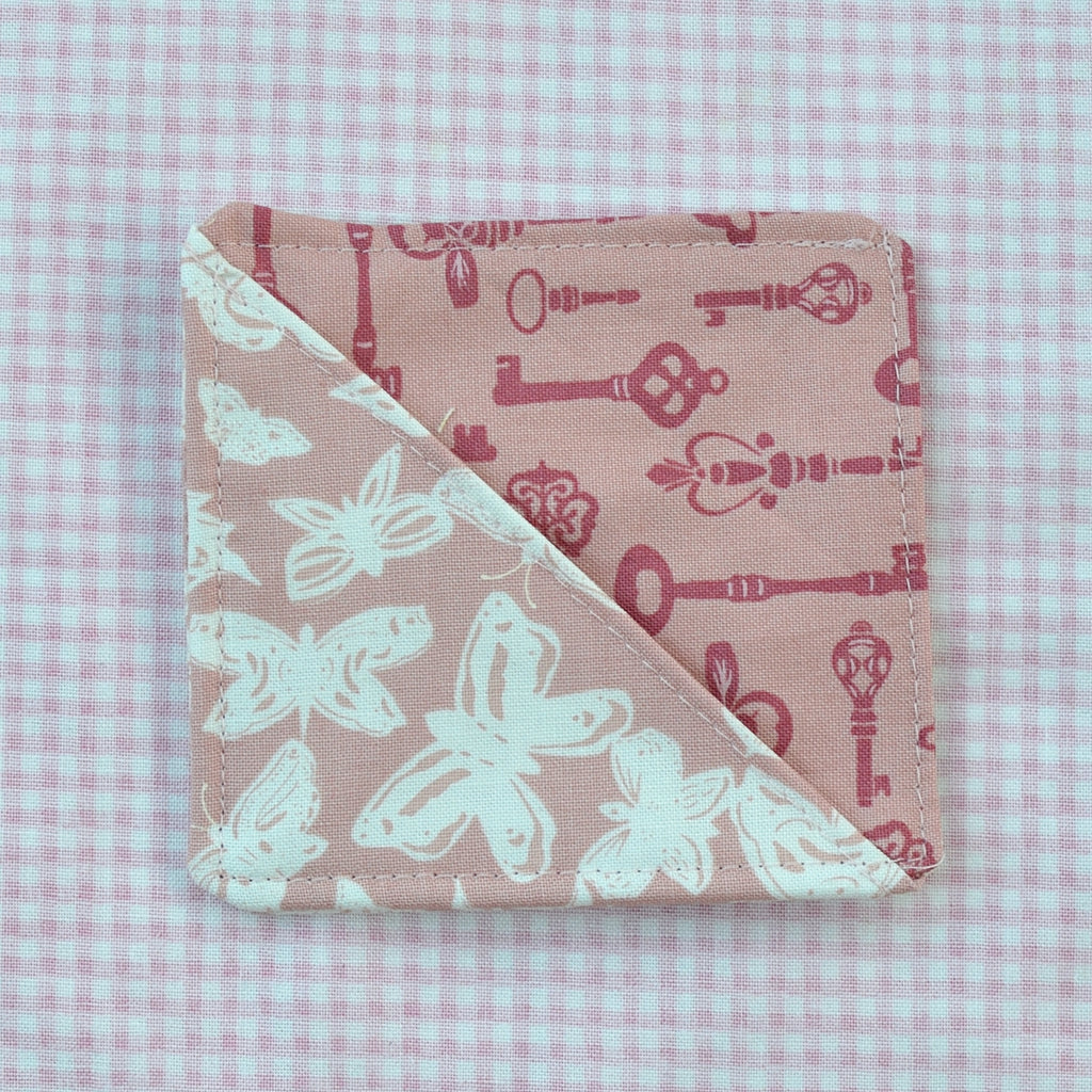 Mystery Fabric Corner Bookmark - Floral Collection