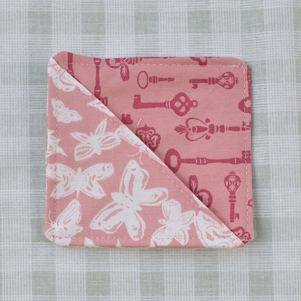 Mystery Fabric Corner Bookmark - Floral Collection