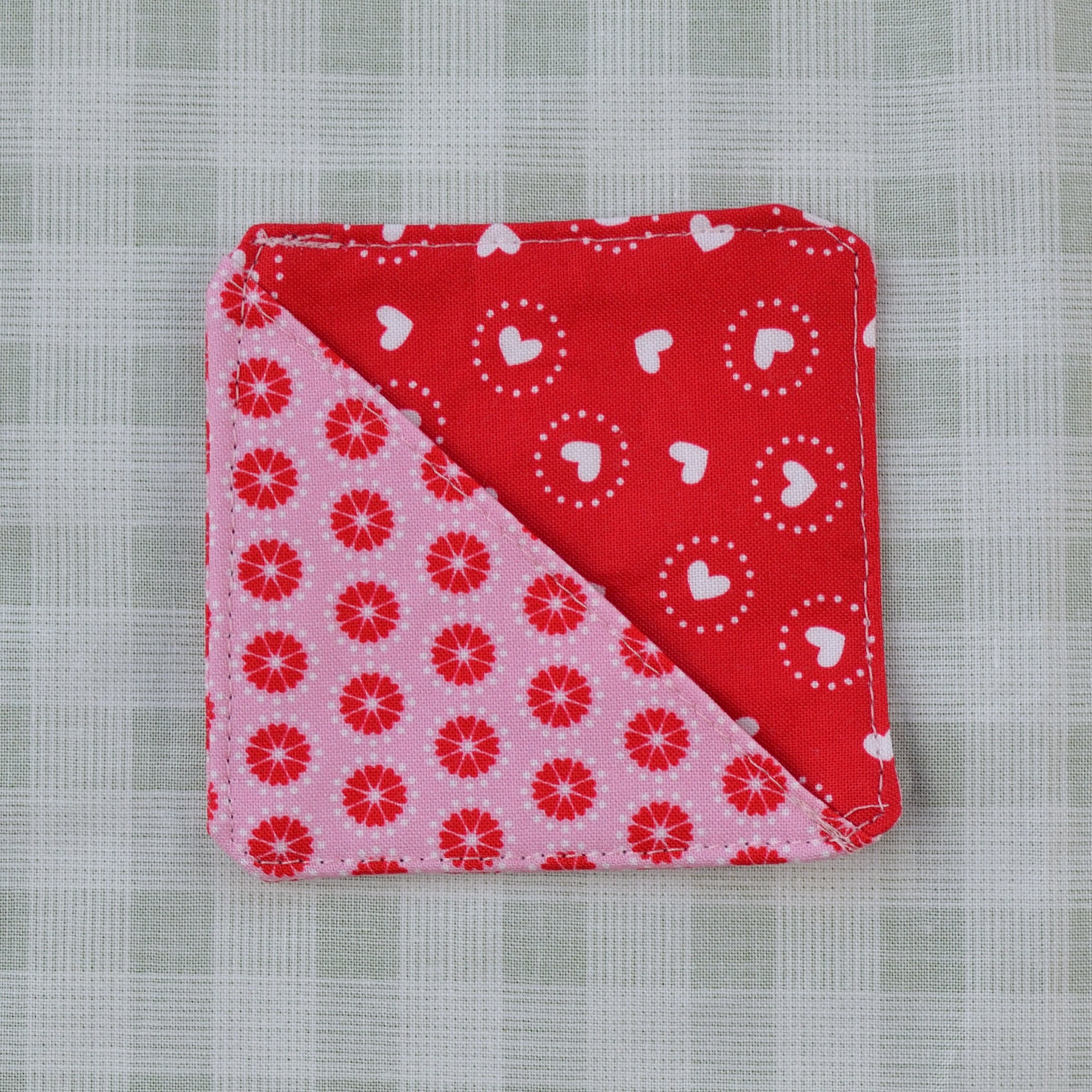 Mystery Fabric Corner Bookmark - Love Collection