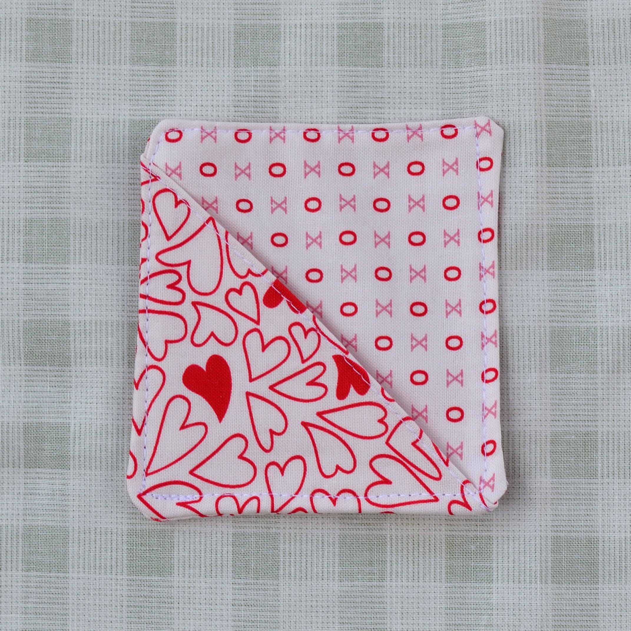 Mystery Fabric Corner Bookmark - Love Collection