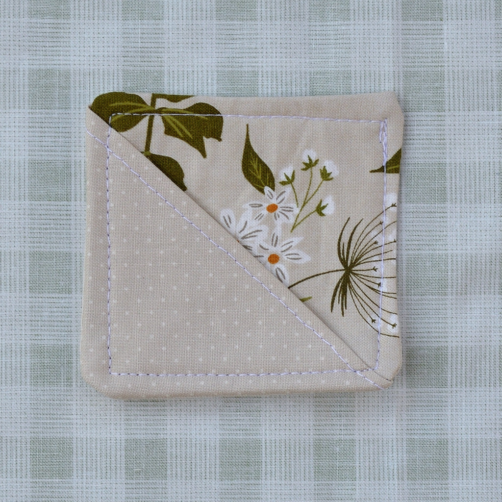 Mystery Fabric Corner Bookmark - Floral Collection