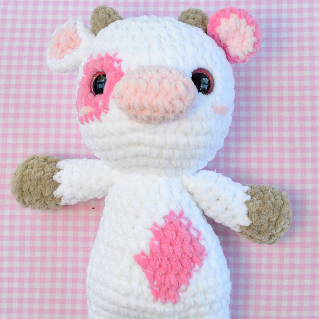 Standing Strawberry Cow