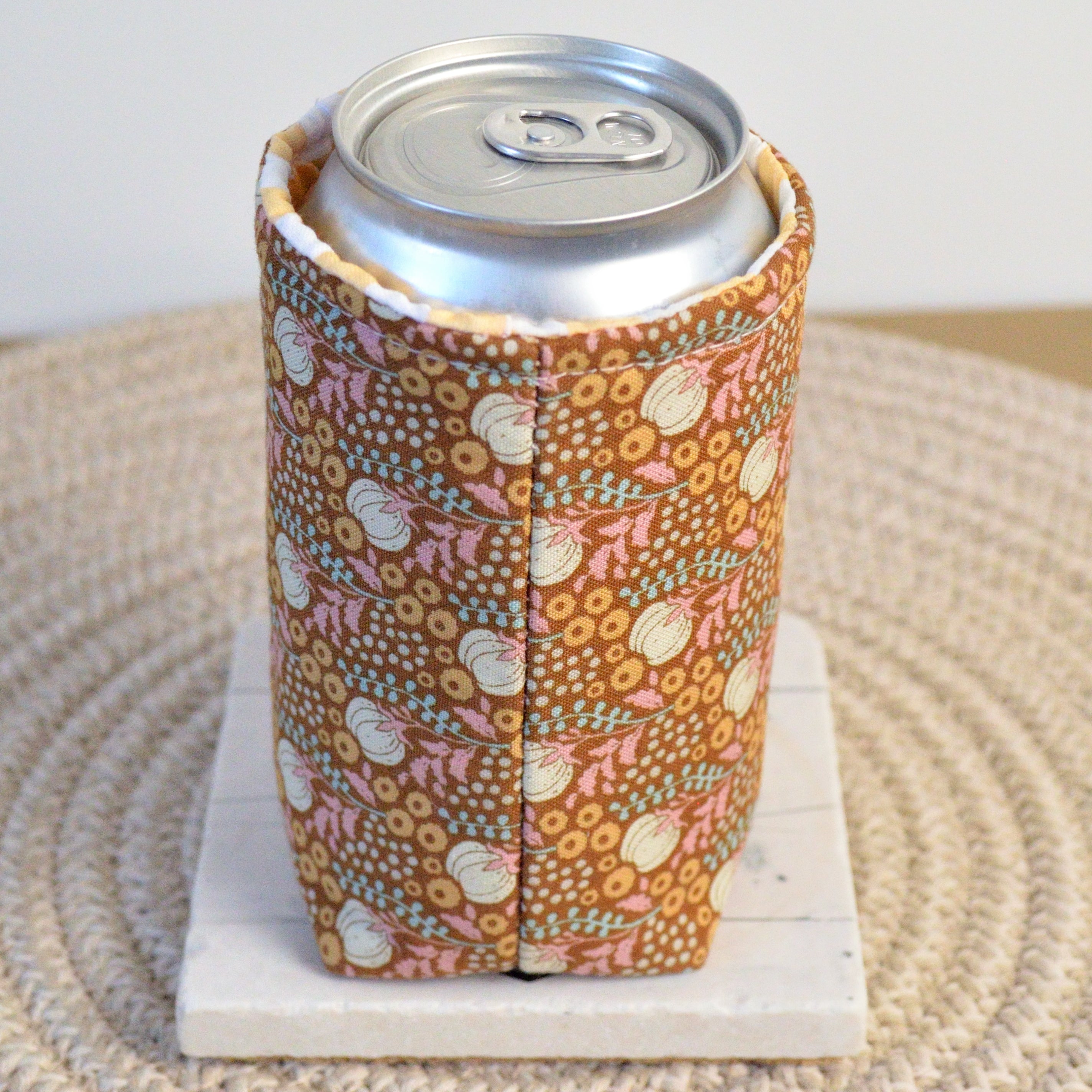 pumpkin patch can koozie