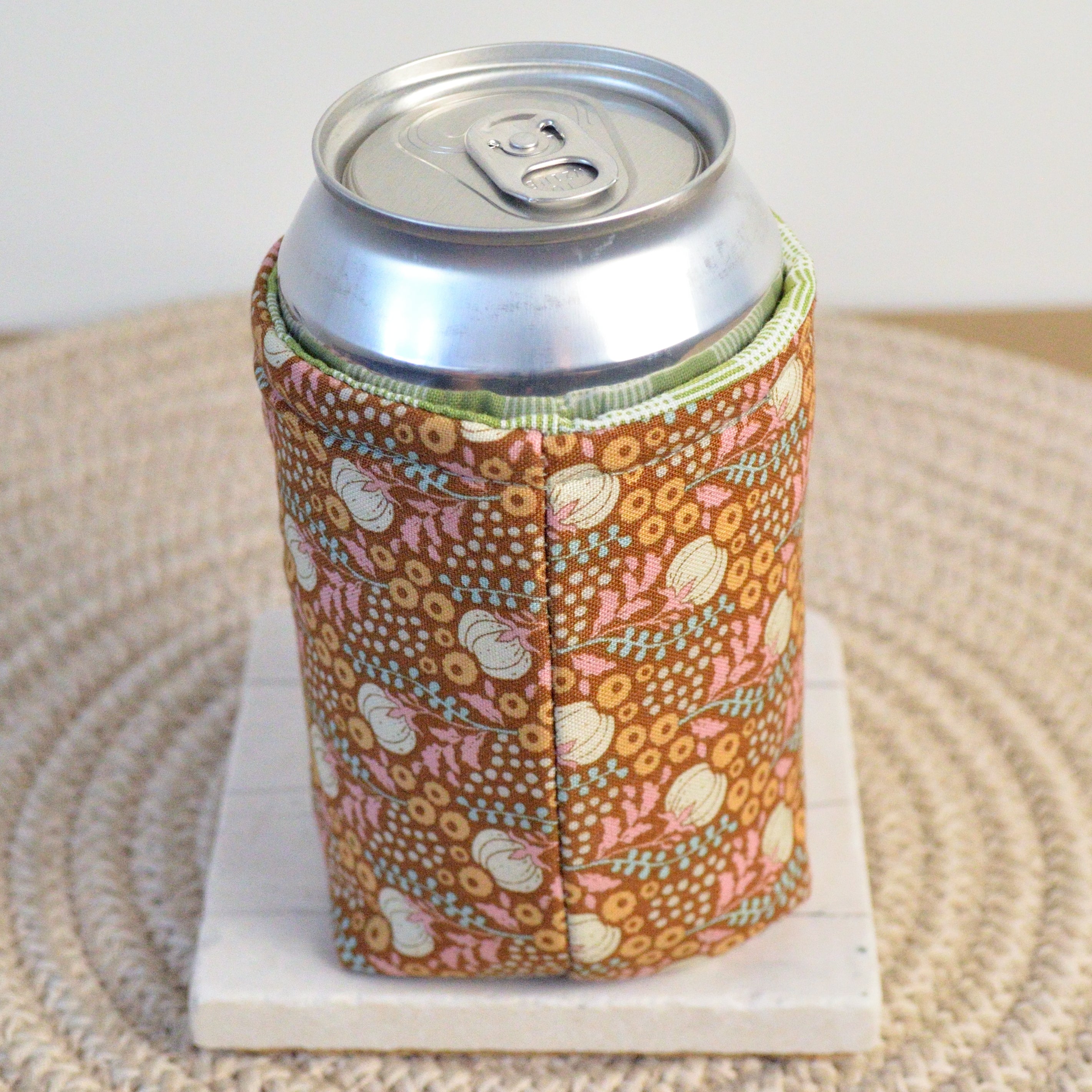 pumpkin patch can koozie