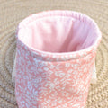 blush fern can koozie