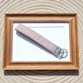 sienna stripe wristlet