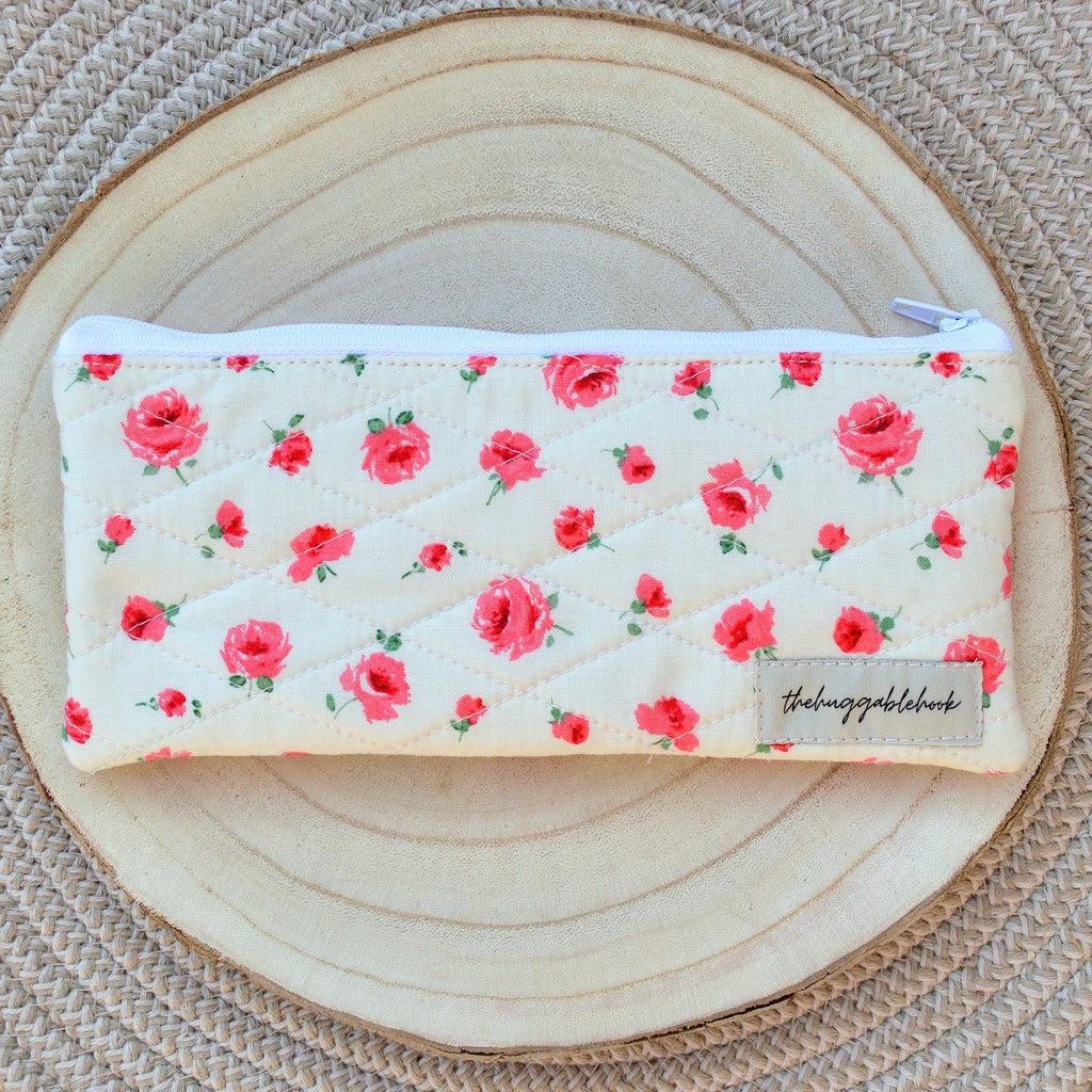 rosette pencil case