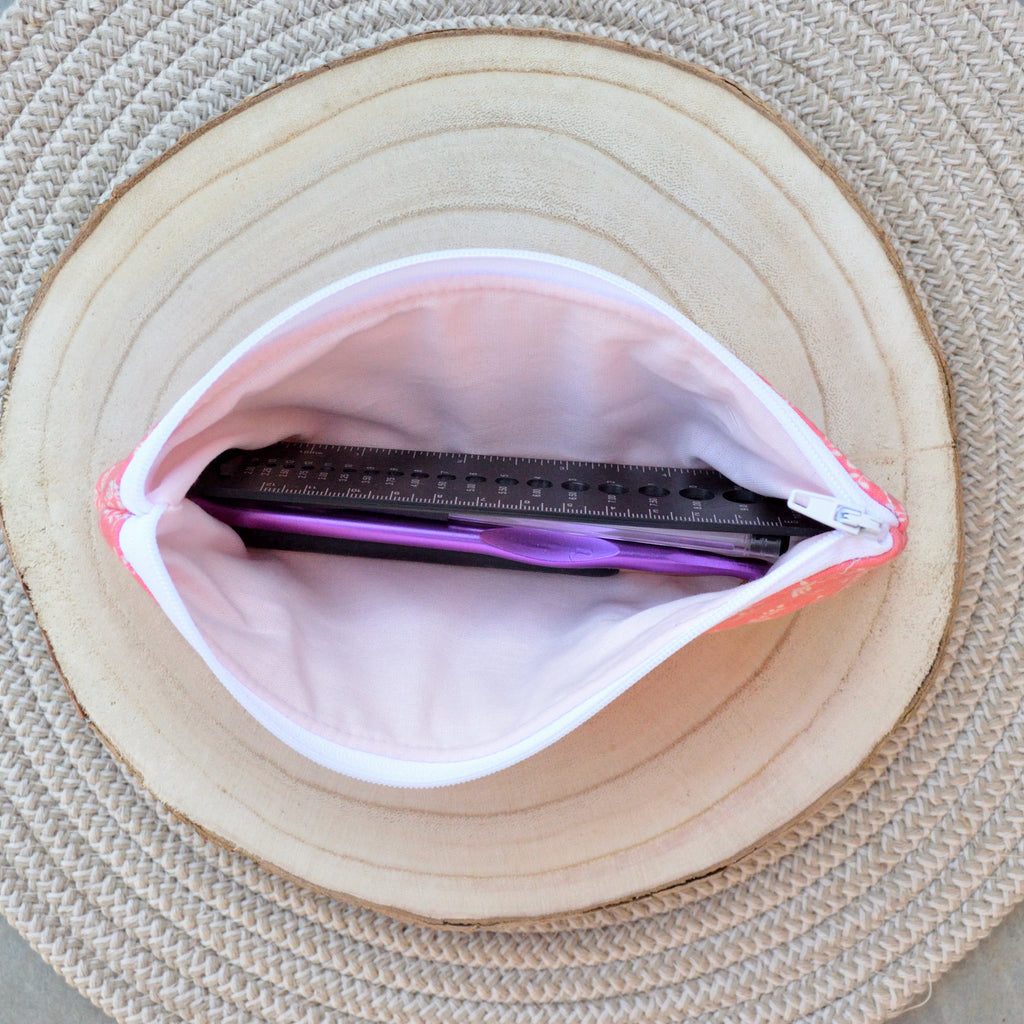 rosebud pencil case