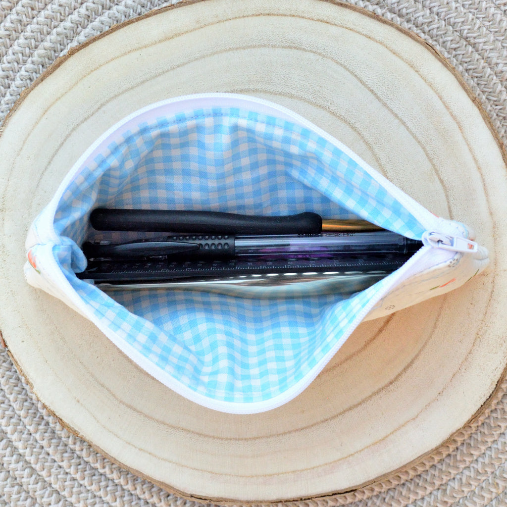tulip field pencil case