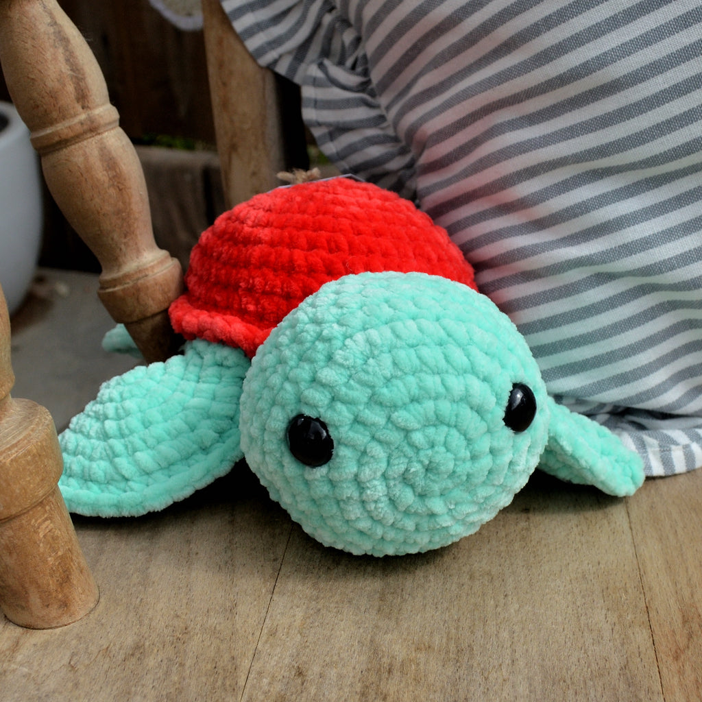 teal turtle