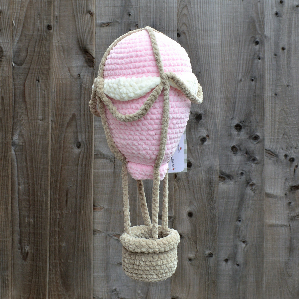 pink frill hot air balloon