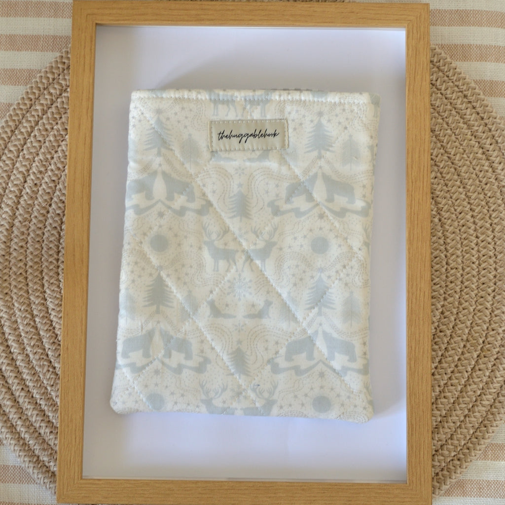 snowy woodland kindle sleeve