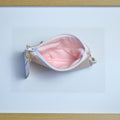 strawberry stripe keychain wallet