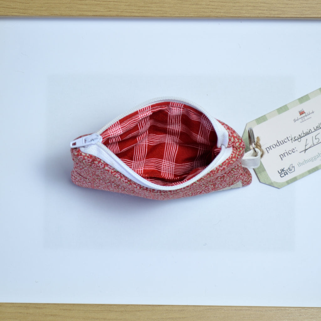 summer dress keychain wallet