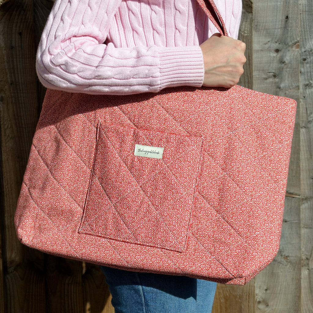 summer dress tote bag