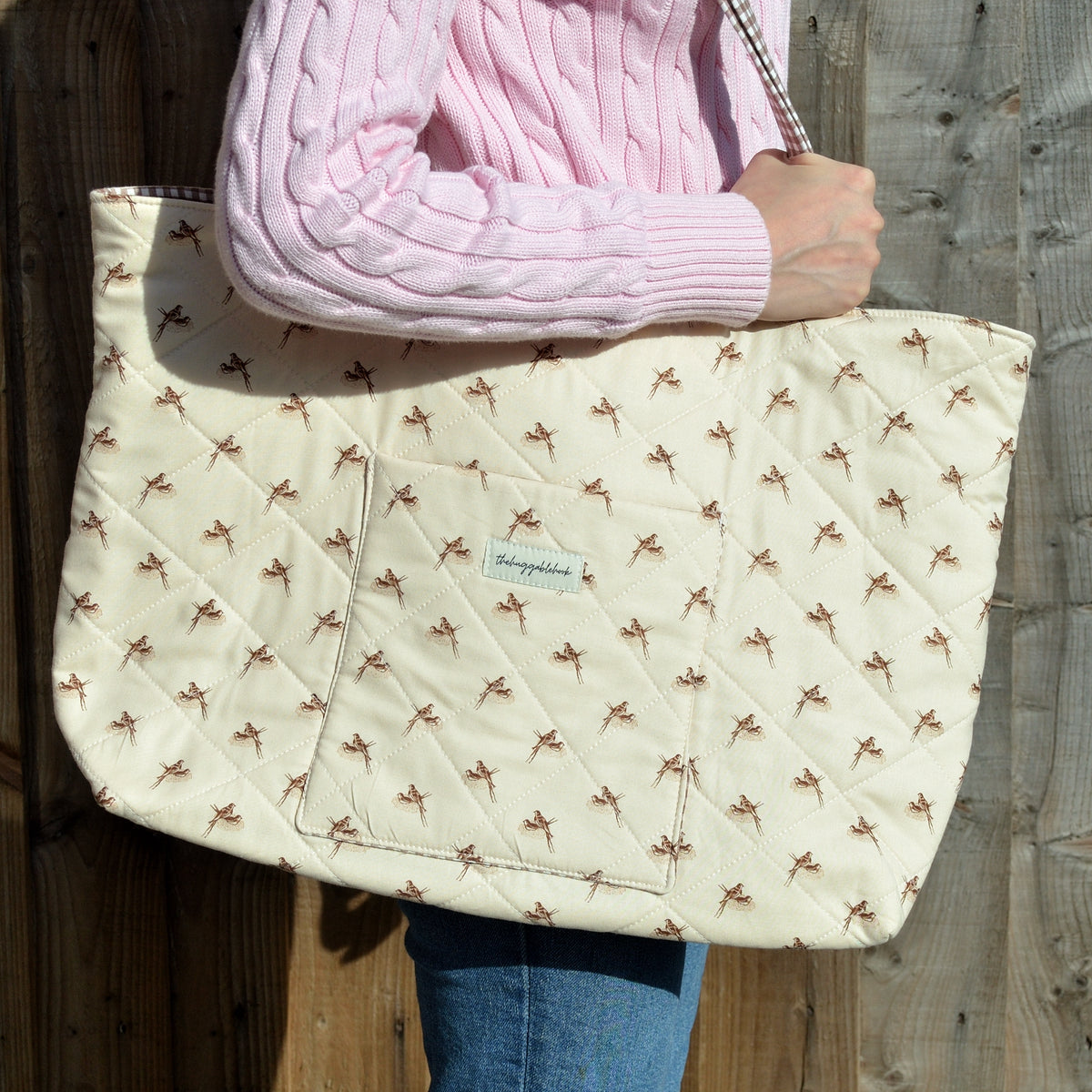 swallow nest tote bag