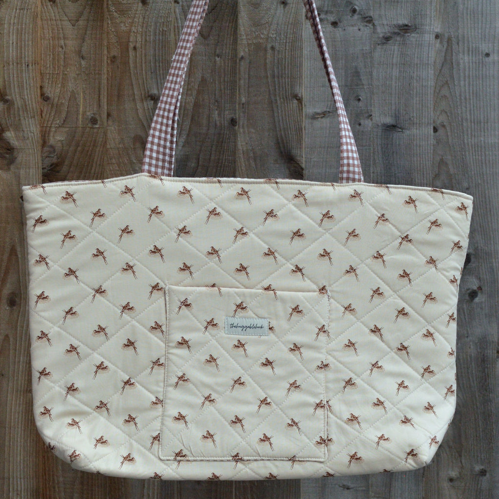 swallow nest tote bag