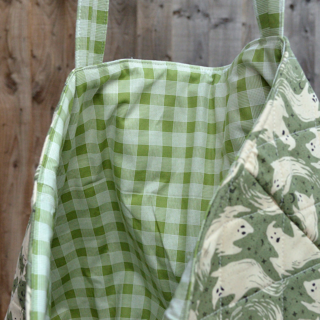 halloween night tote bag