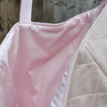 strawberry stripe tote bag