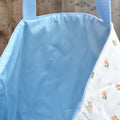 tulip field tote bag