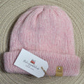 premium alpaca-wool blend beanie - baby pink