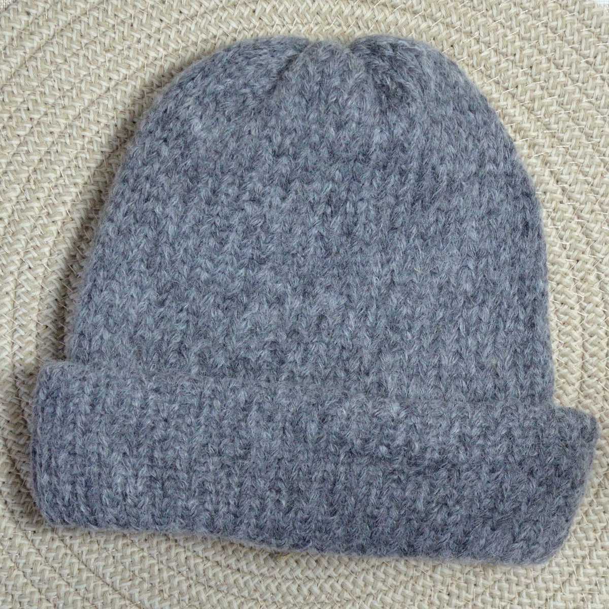 premium alpaca-wool blend beanie