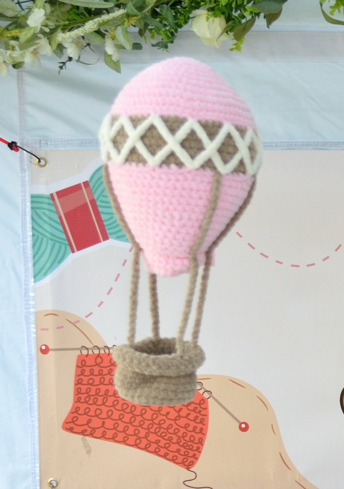 Pink Diamond Hot Air Balloon